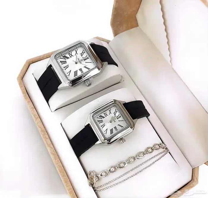 اطقم ساعة رجالية ونسائي 0