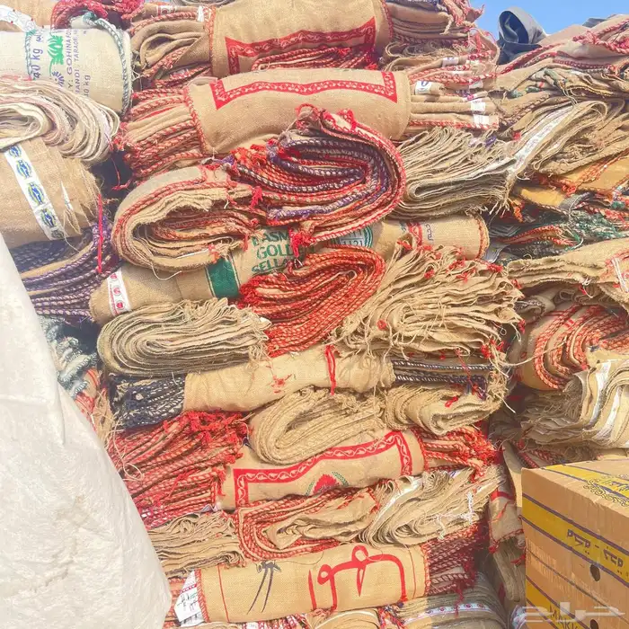 خيش اكياس رز فارغه 40 كيلو للبيع 3