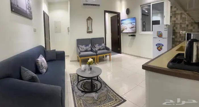 خلف الراشد مول شقق مفروشة بكامل الخدمات للايجار اليومي 18