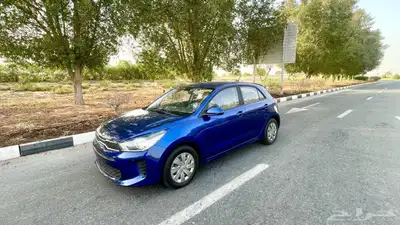 كيا ريو هاتشباك لون ازرق نص فل مديل 2020 index