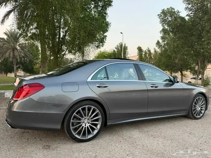 مرسيدس ( S550 ) الموديل 2017 نظيف 61