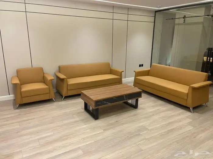 كنبات جلد فخم صيني و وطني موديلات سعار جملة. 2