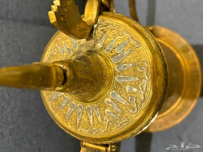 دلة قهوة نمط عماني تكحيل فضة جميلة 6