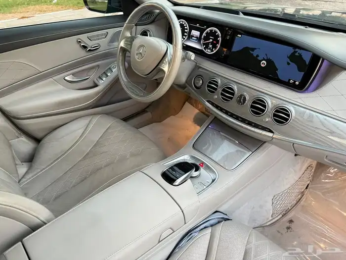 مرسيدس ( S550 ) الموديل 2017 نظيف 37