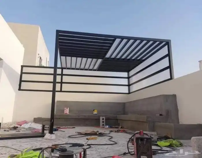 سواتر شرايح سواتر بديل خشب سواتر ليزر مظلات جلسات 9