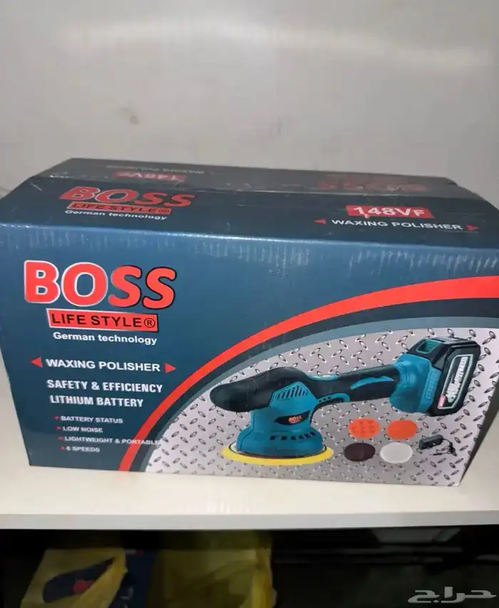 للبيع مكينة تلميع جديدة 8 سرعات بطاريات للمبتدئين السعر 150 0