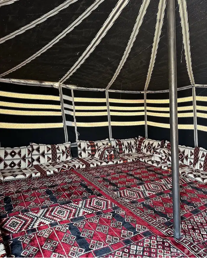 مخيم برد الشتاء قسم قسمين طريق ملهم 2