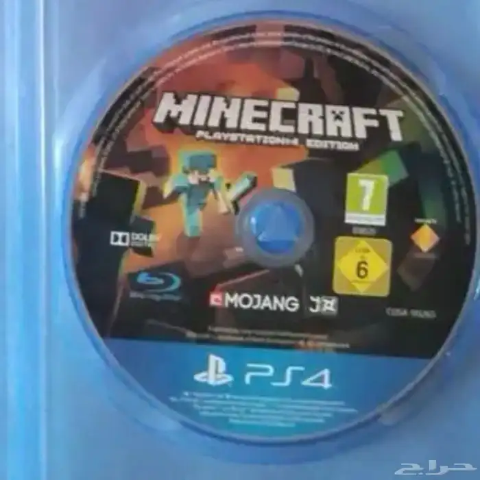 شريط ماين كرافت يشتغل على سوني 4 وسوني 5 0