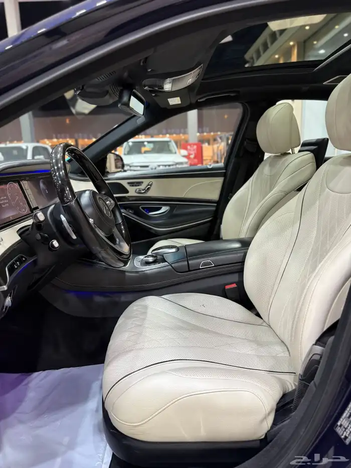 مرسيدس موديل 2015 S400 فل ترهيم 2020 ترهيم وكاله 6