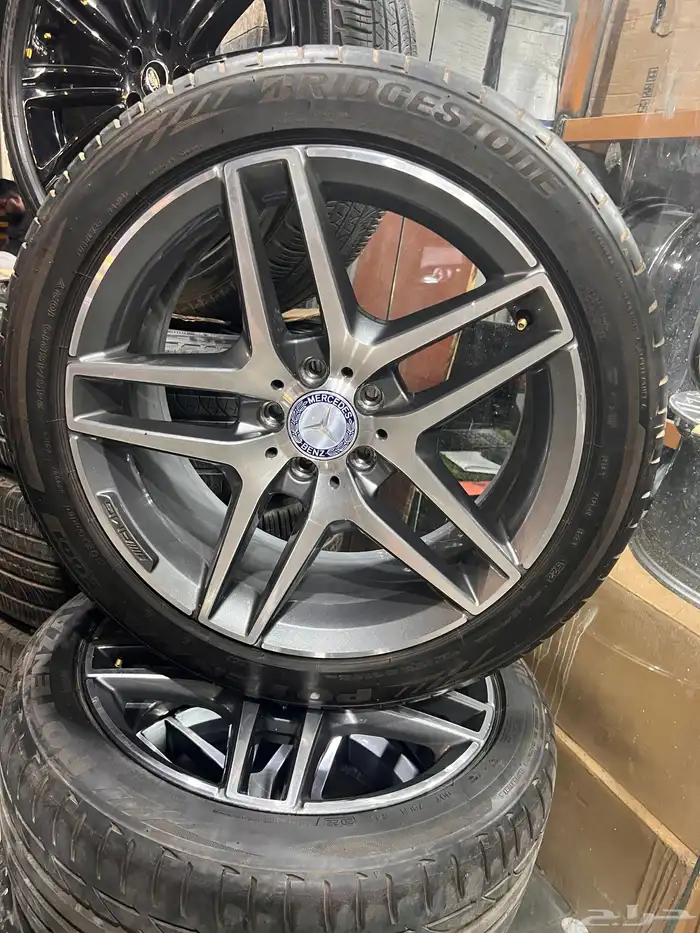 جنوط مرسيدس يخت اصلي مقاس 19معا كفرات تاريخ 22 5