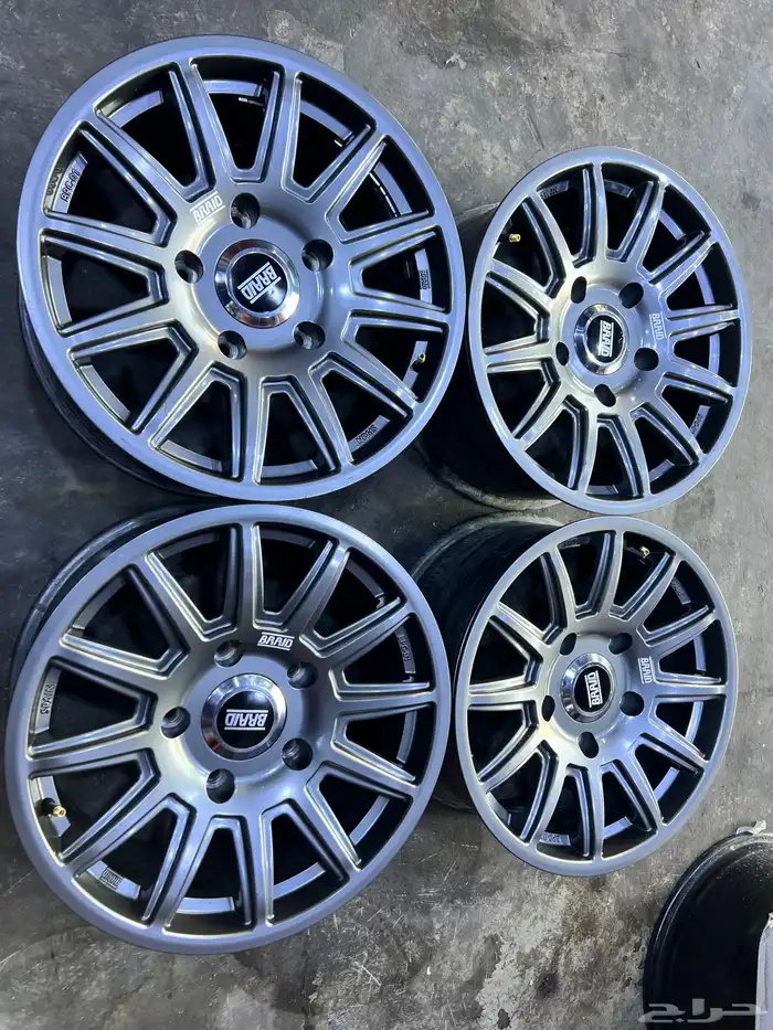 جنوط برايد جيب لند كروزر إصدار الجديد 5 مسمار مقاس 17 0