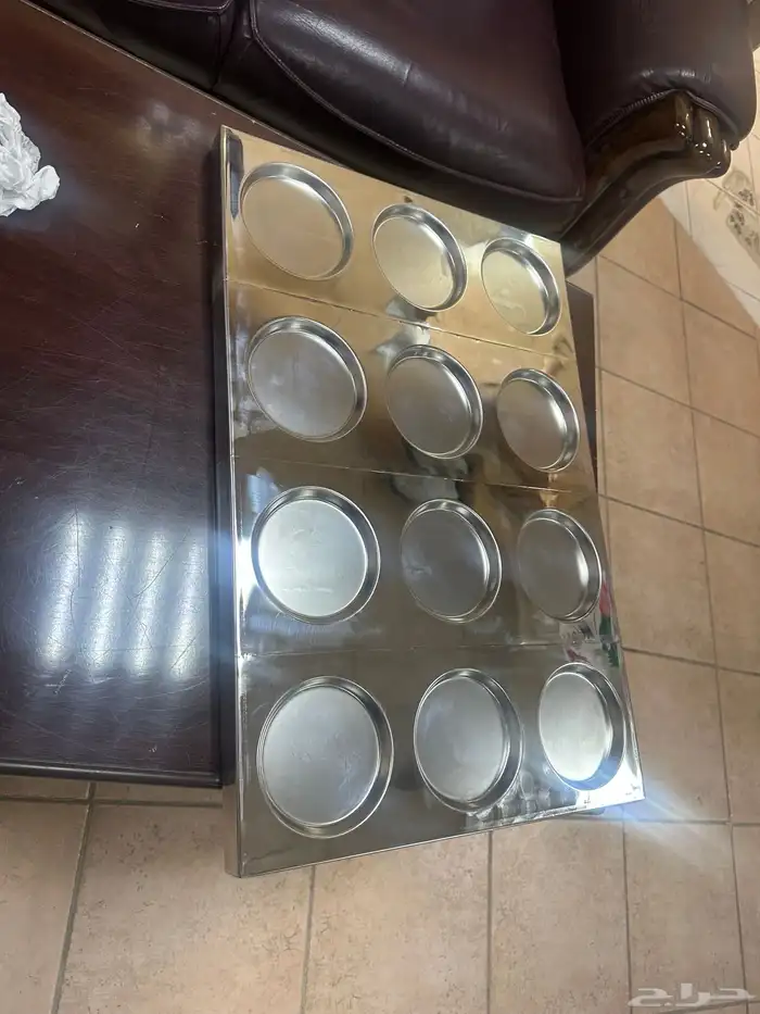 صواني برجر استانلس ستيل 0