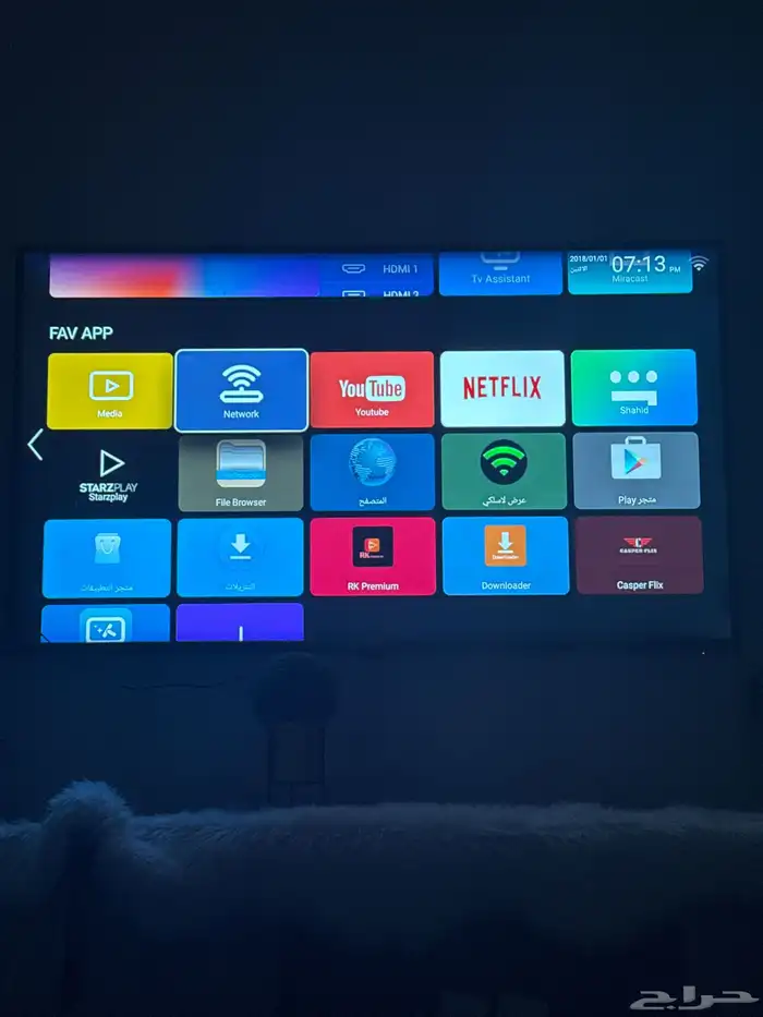 شاشه 65 بوصه نظام اندرويب 0