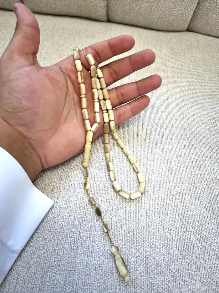 سبحة عظم نعام تمليكة 1