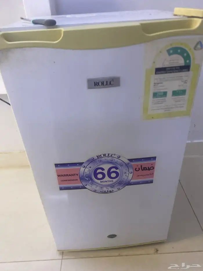 ثلاجه نضيفه صغيره روالك 66 0
