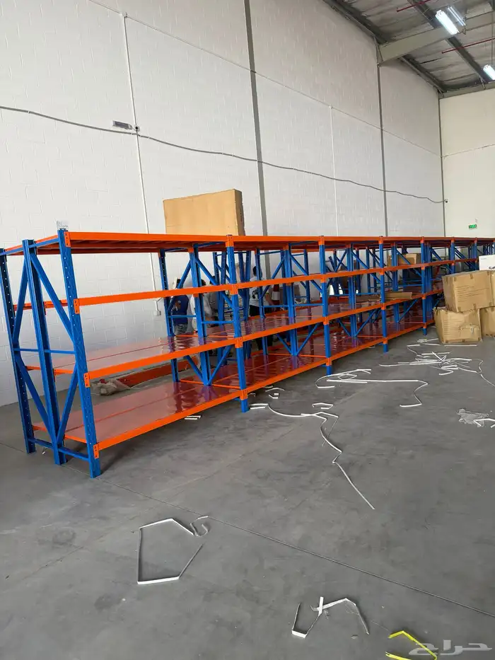 رفوف تخزين وارفف مستودعات 6