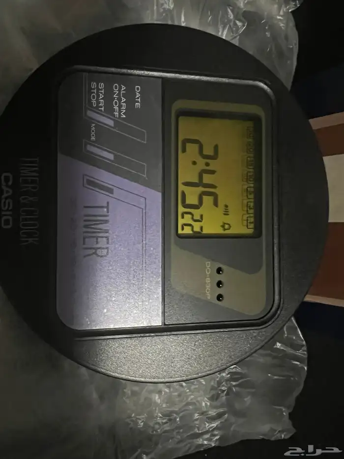 ساعه منبه فنتج ماركه كاسيو يابانيه مخزنه من الزمن الجميل 3