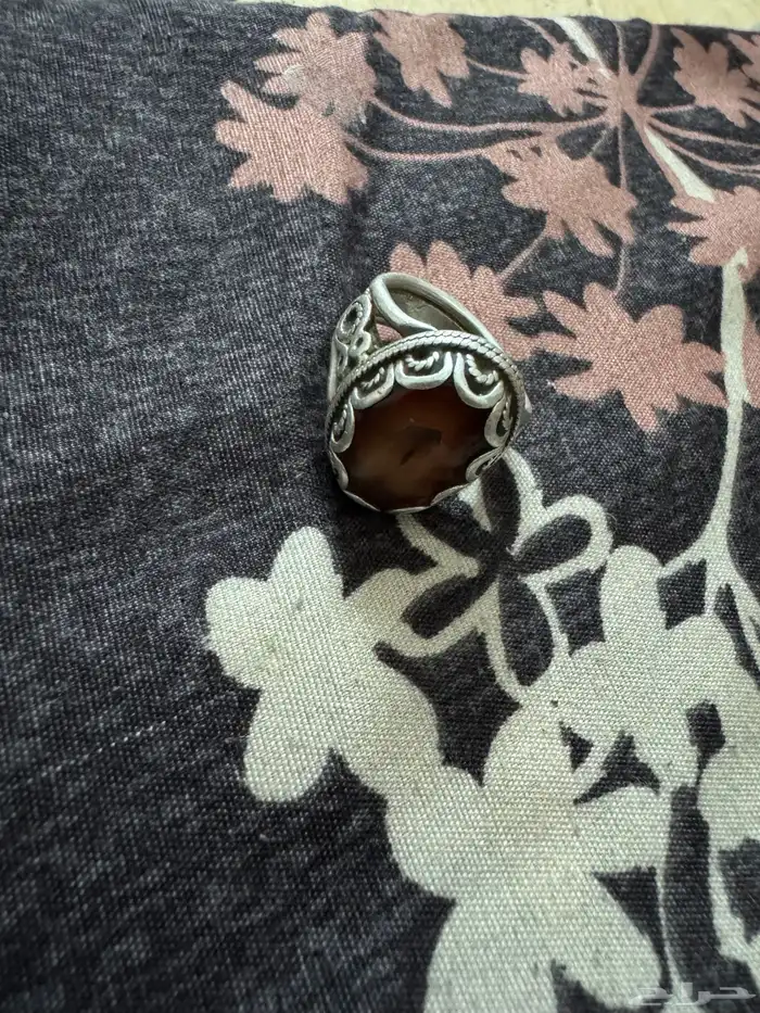 خاتم فضه صافي 2