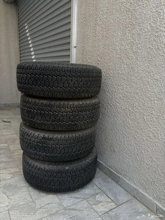 جنوط حجري من شركه tuff اصليه وكفرات مارشال جدد 1