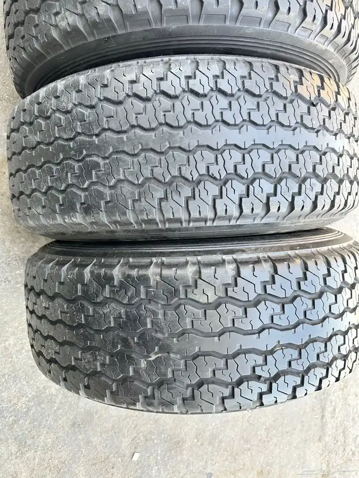 جنوط الحميد جيب ربع او شاص مع كفرات دنلوب 275.70.16 ت22 15