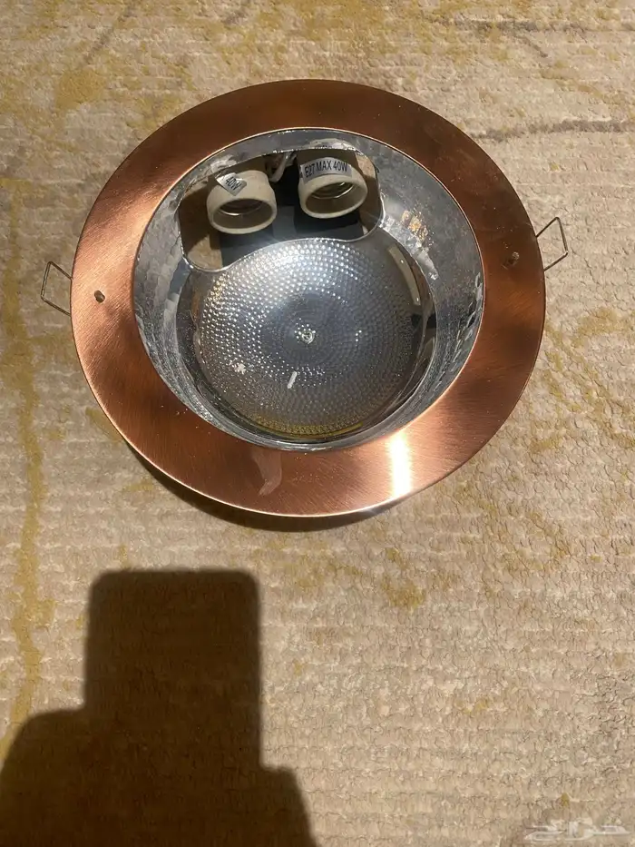 لمبات سقف كبير و صغير و وحده ثريه جداريه 4