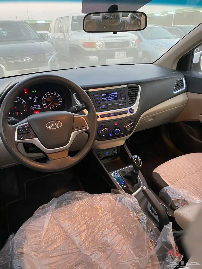 هيونداي اكسنت 2023 بحالة المصنع ( مخزنة ) محرك 1.6 18