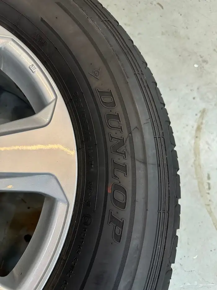 جنوط لاندكروزر 2023 مقاس 18 أصلي وكالة 7