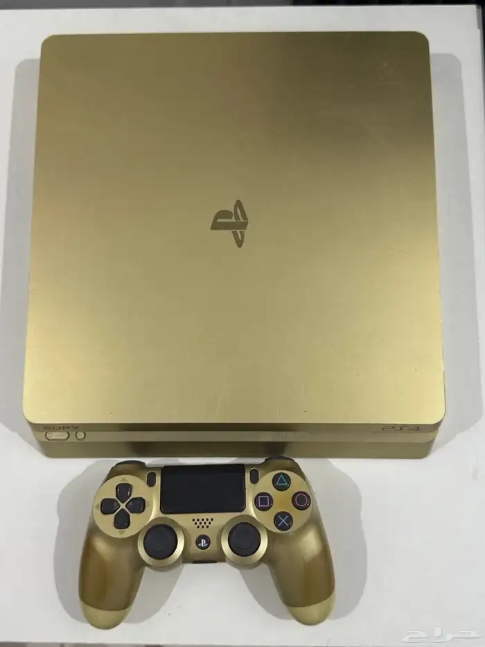 سوني 4 مهكر ذهبي 1 تيرا  ضمان 3 اشهر 0