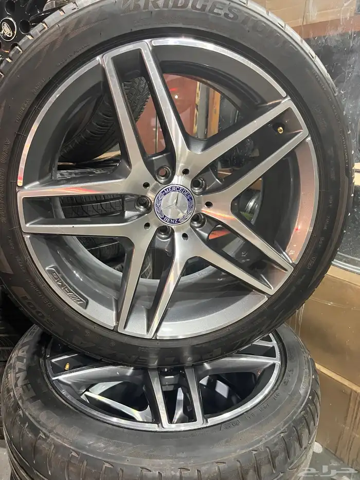 جنوط مرسيدس يخت اصلي مقاس 19معا كفرات تاريخ 22 7