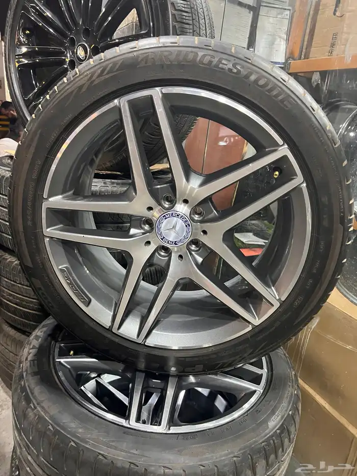 جنوط مرسيدس يخت اصلي مقاس 19معا كفرات تاريخ 22 6