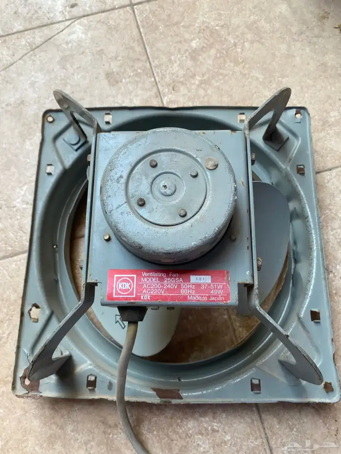 مروحة شفط 33 في 33 سم كهرباء 220 يابانيه 0