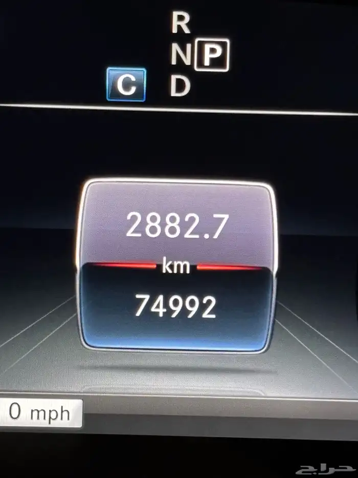 مرسيدس E220 2018 عداد 75 الف فقط 1