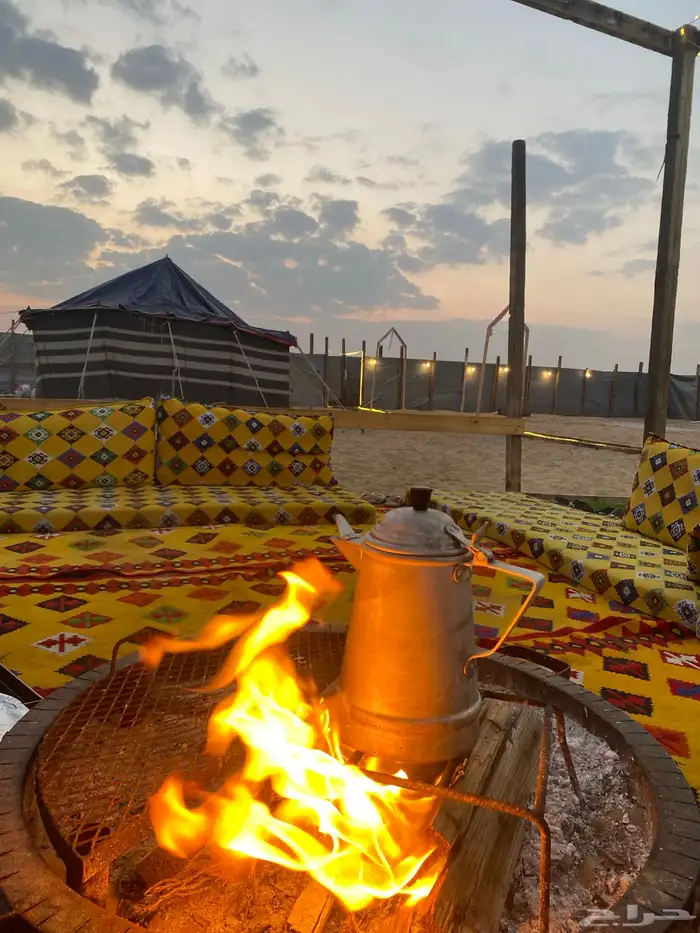 مخيم متكامل قسمين شبه جديد للبيع الدمام 7