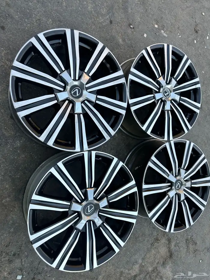 جنوط لكزز اصلي وكاله  مقاس 21 17