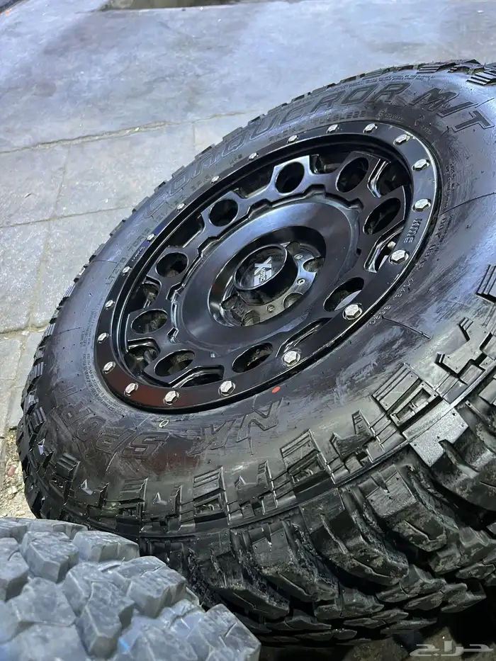 جنوط اكس دي 6 مسمار اصلي فرد f150 مع كفرات حجري مقاس 18 1