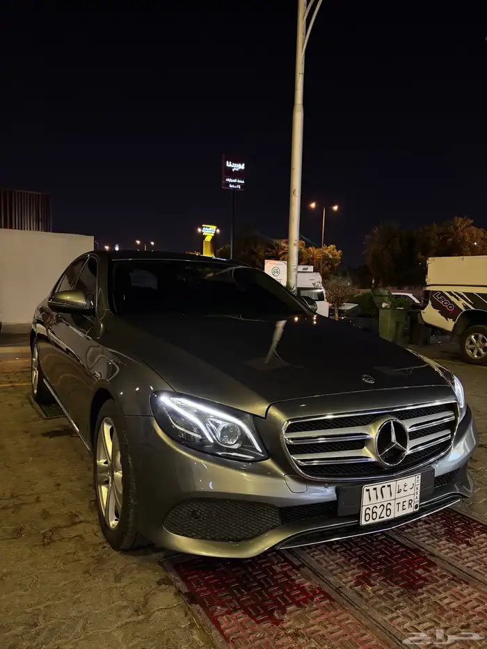 مرسيدس E220 2018 عداد 75 الف فقط 0