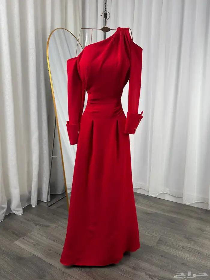 فستان سهره أحمر 5