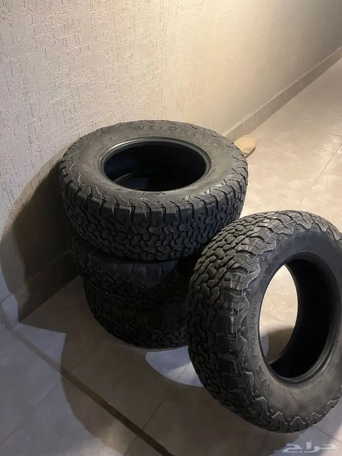 كفرات تاريخ 2023   37 اسبوع مقاس 265 70 17 3