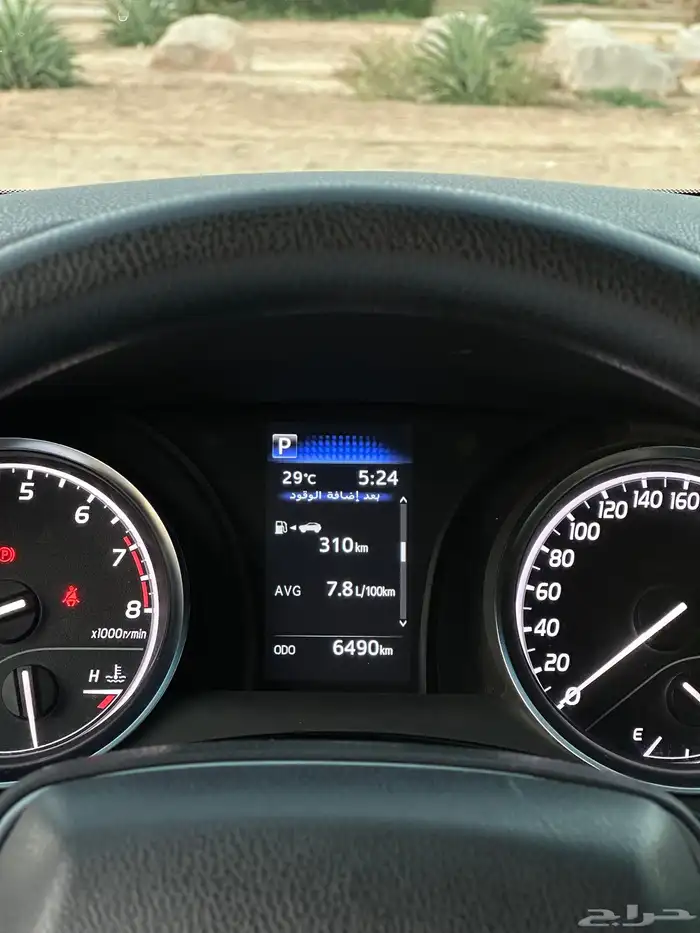 كامري 2022 ممشى 6500 فقط 12