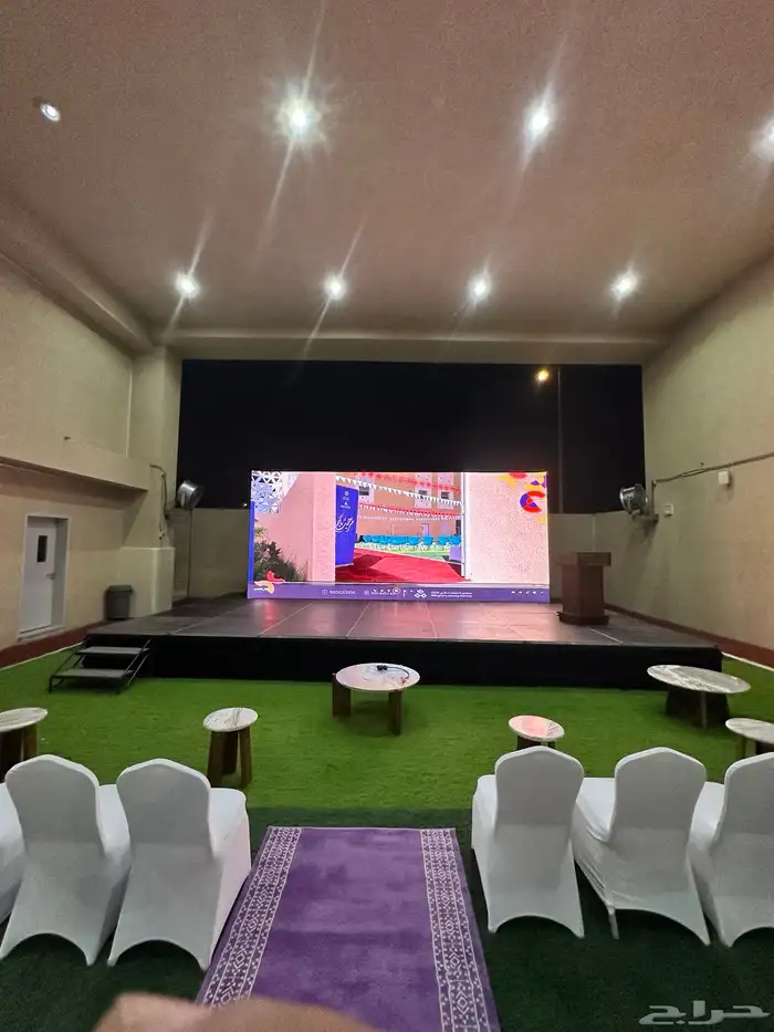 تأجير بوثات تأجير شاشات صوتيات إضاءات 0