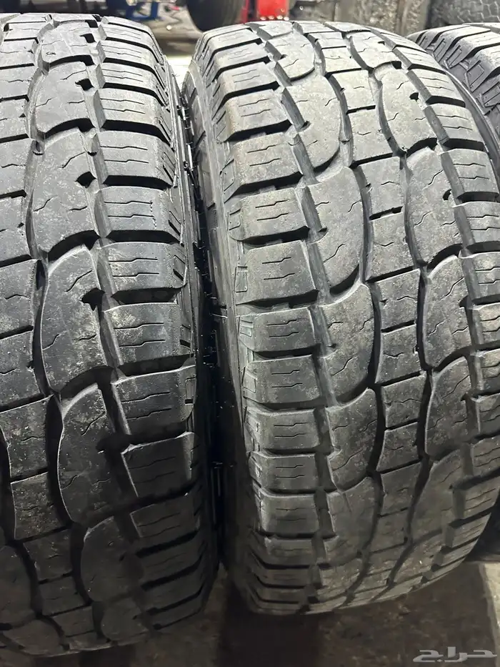 جنوط ميثود نيكل 6 مسمار مع كفرات ربع حجري تيلندي مقاس 17 12