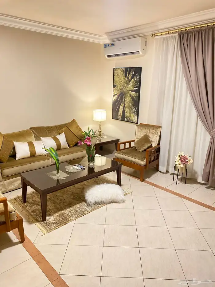 شقق مفروشة شهري استديو غرفة وحمام وغرفة وصالة 12