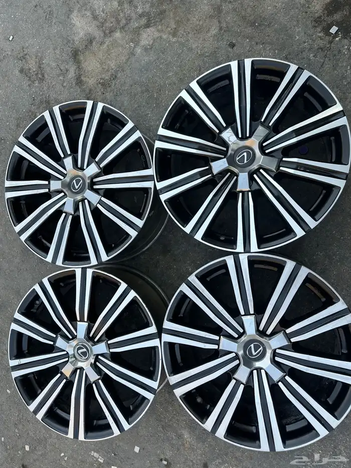 جنوط لكزز اصلي وكاله  مقاس 21 14