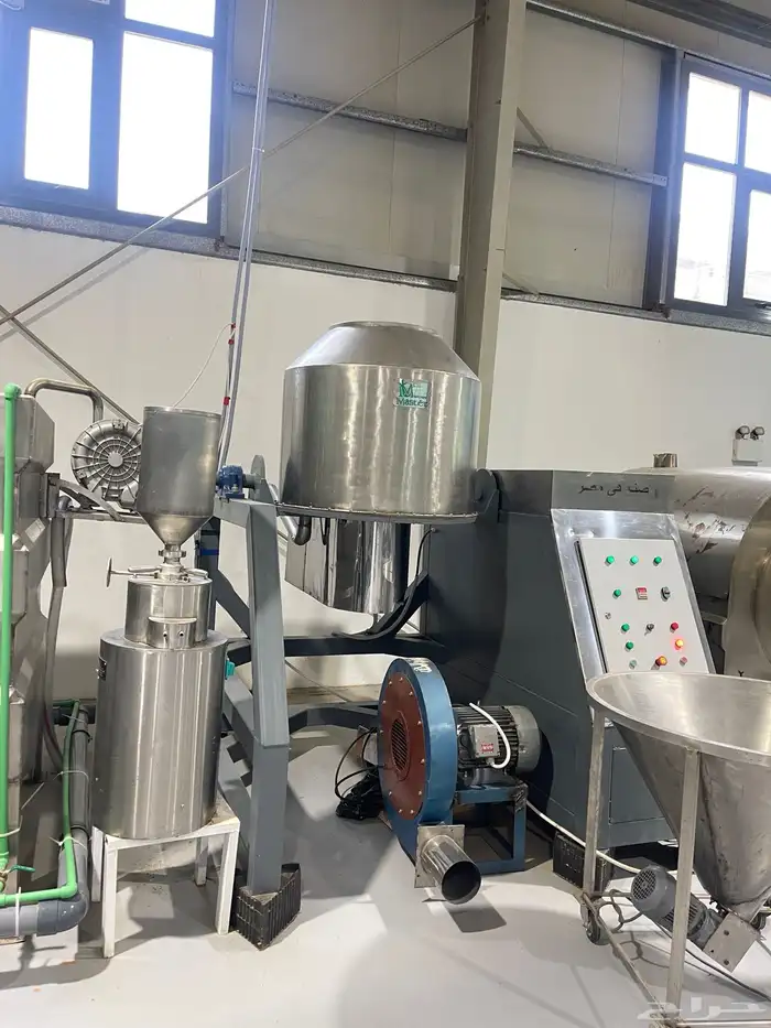 للبيع خط انتاج طحينة طاقة انتاجية 2 طن باليوم 12