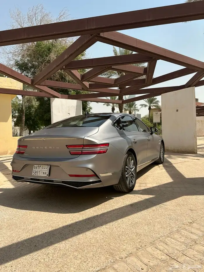 جينسس G80 موديل 2025 سعودية ضمان خمس سنوات وصيانة خمس سنوات 17