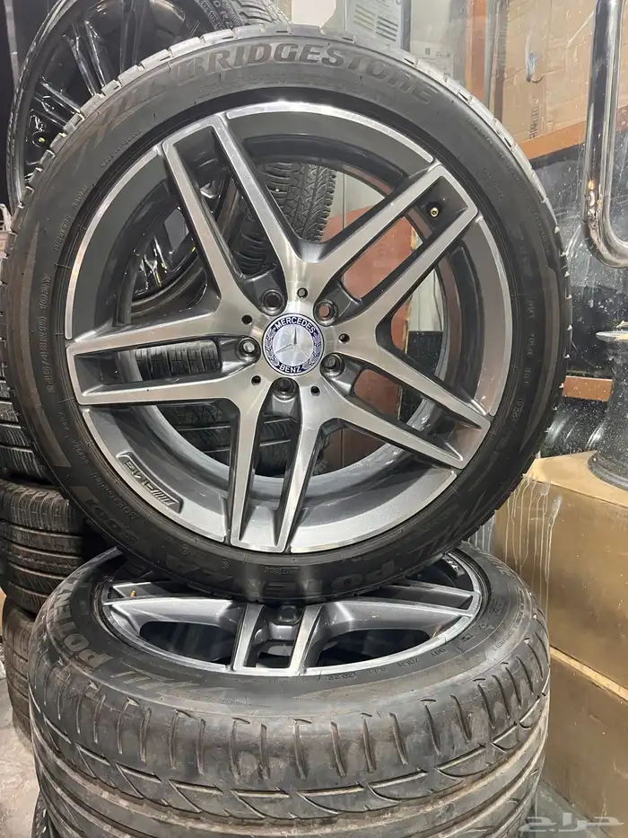 جنوط مرسيدس يخت اصلي مقاس 19معا كفرات تاريخ 22 0