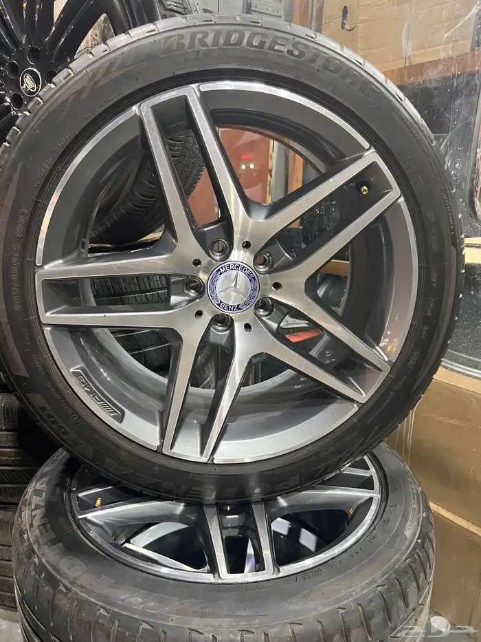 جنوط مرسيدس يخت اصلي مقاس 19معا كفرات تاريخ 22 3