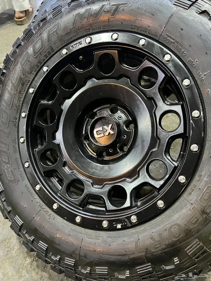 جنوط اكس دي 6 مسمار اصلي فرد f150 مع كفرات حجري مقاس 18 3