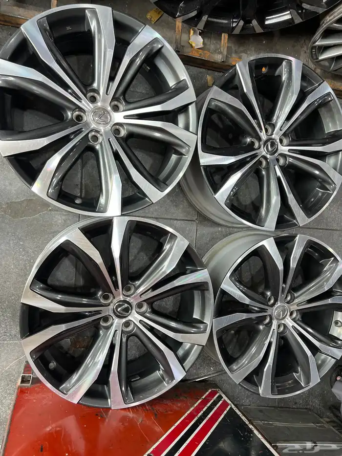 جنوط لكزس آر اكس اصلي وكاله مقاس 20موديل 2022 3