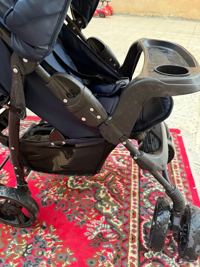 عربية طفل بحالة جيده ماركه جونيور سعر الشراء 500 3